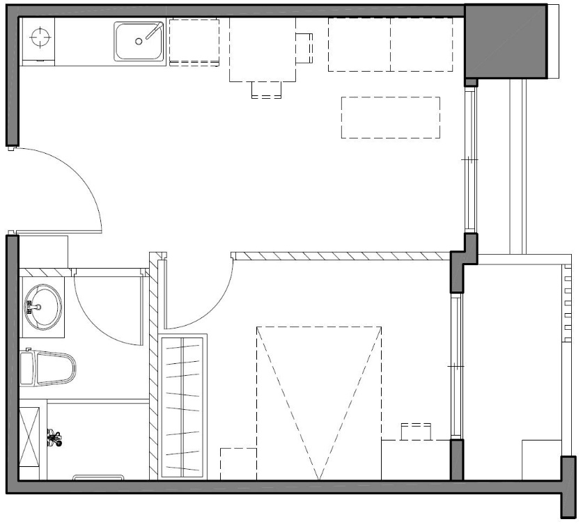 A01房型格局圖