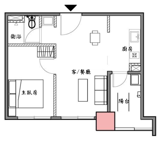 A7房型格局圖