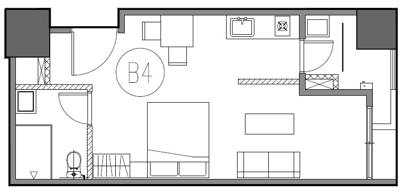 B4房型格局圖