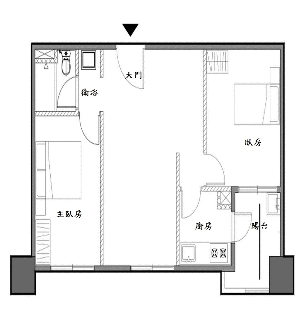 B7房型格局圖